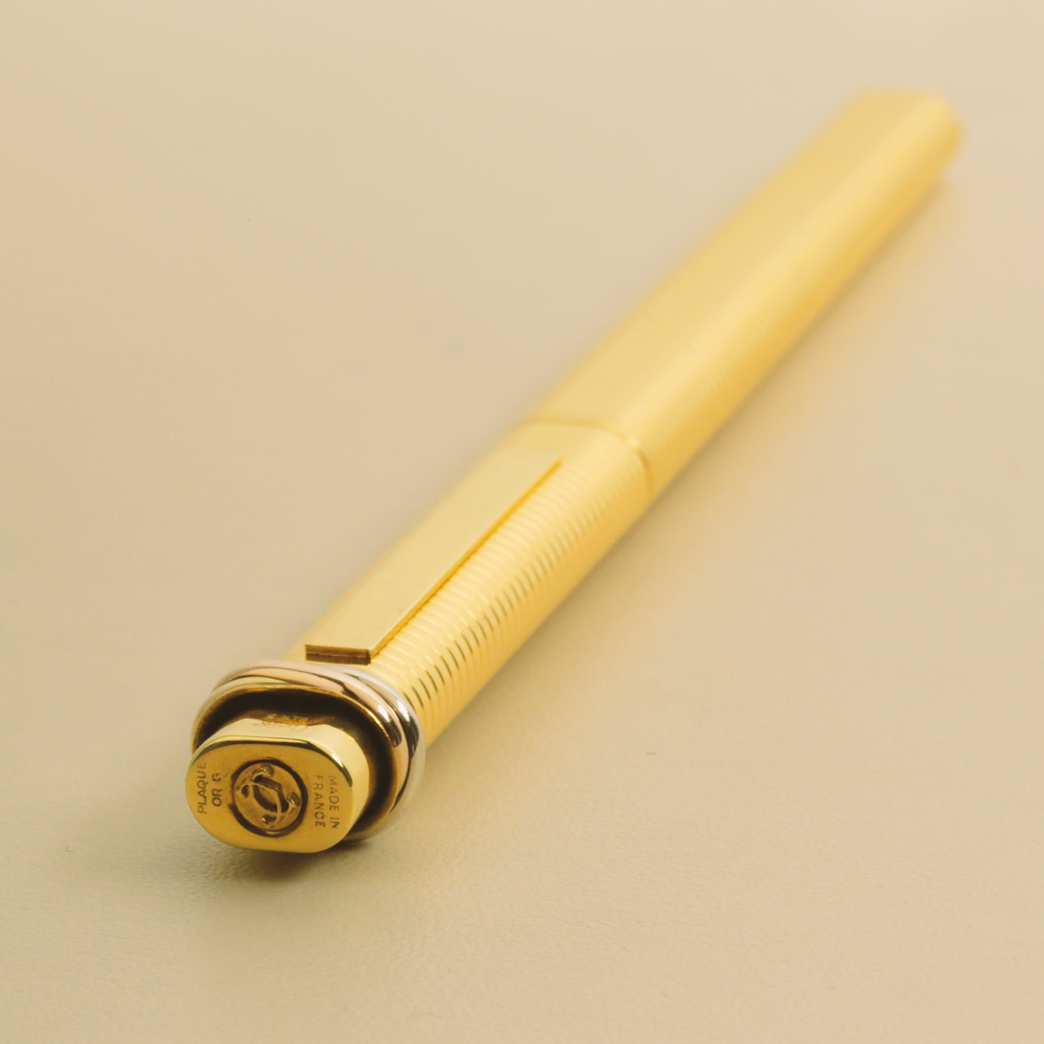 Caneta Cartier Les must de Cartier Vendome Rollerball Dourada
