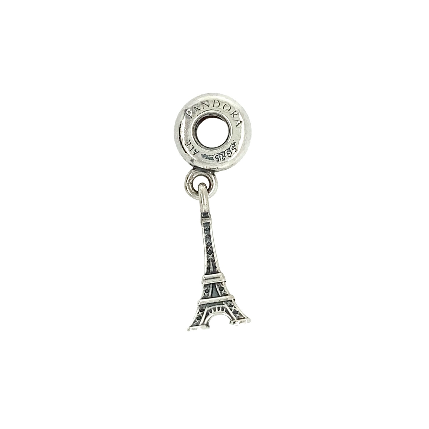 Charm Torre Di Pisa In Argento 925 - Ciondolo Per Bracciali O Collane, Dettagliato E Con Inclinazione Iconica