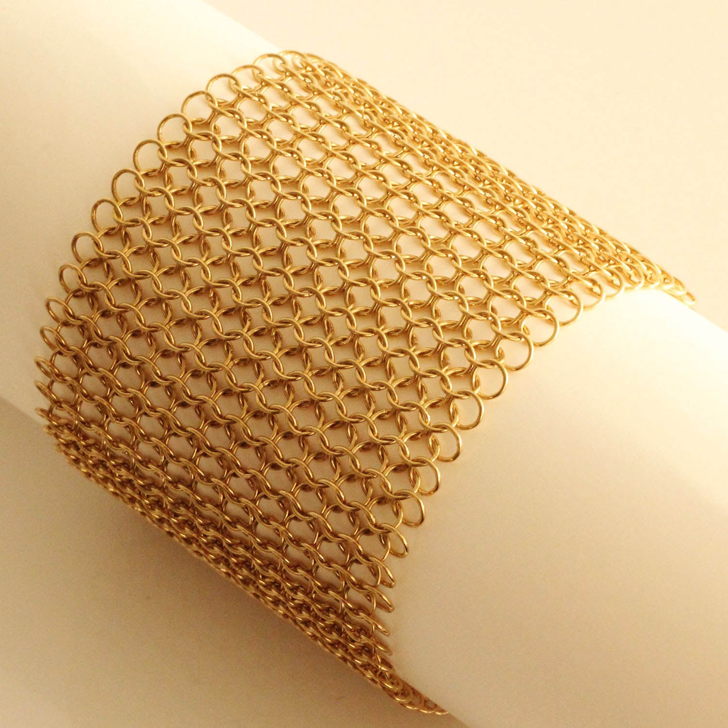 Pulseira H.Stern coleção trama Costanza Pascolato em ouro amarelo