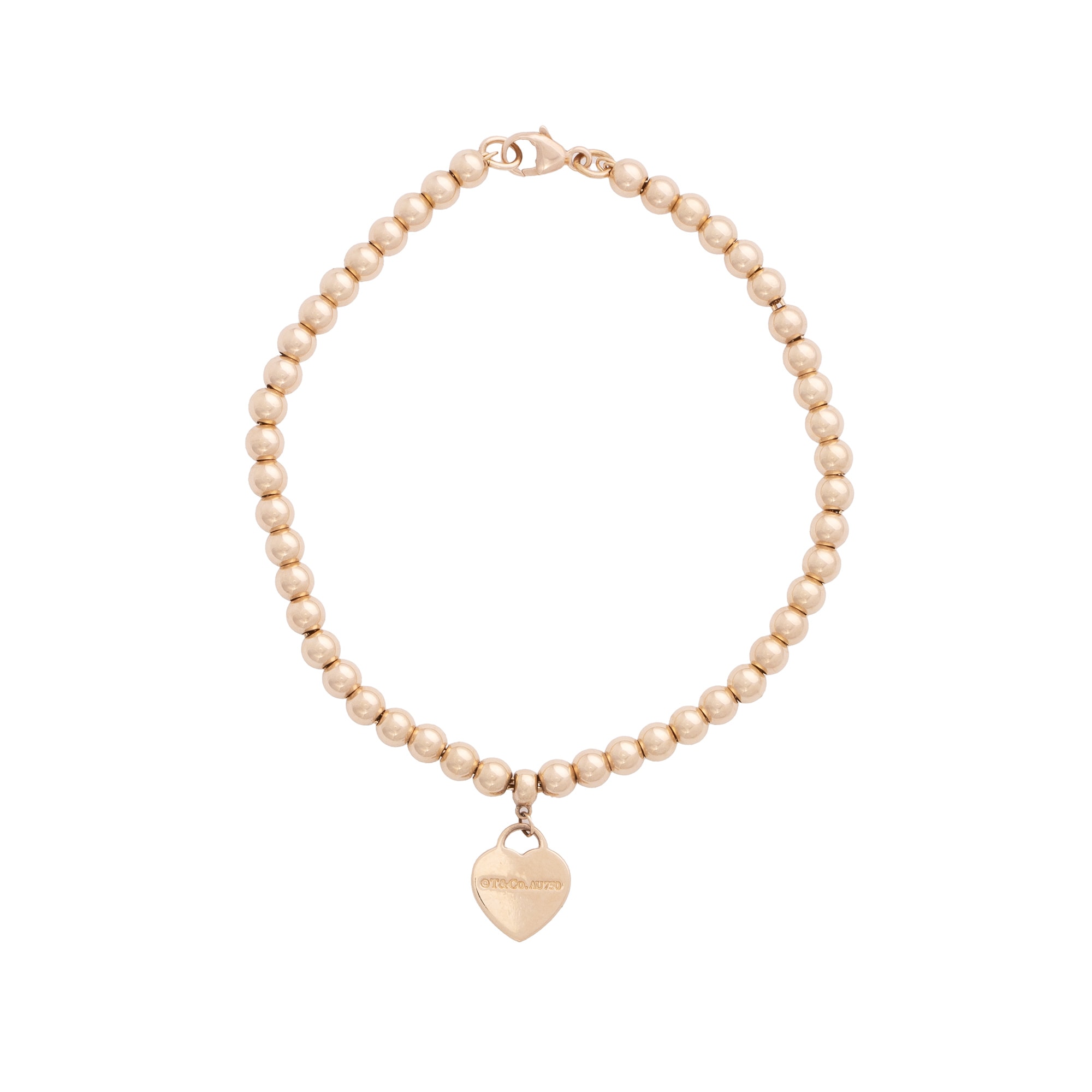 Pulseira Tiffany & Co Return to Tiffany em ouro rosé
