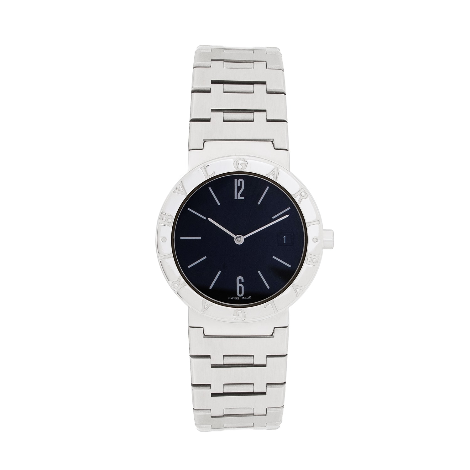 BVLGARI BVLGARIBVLGARI BB33SS 2コマ Relógio Bvlgari Bvlgari BB 33