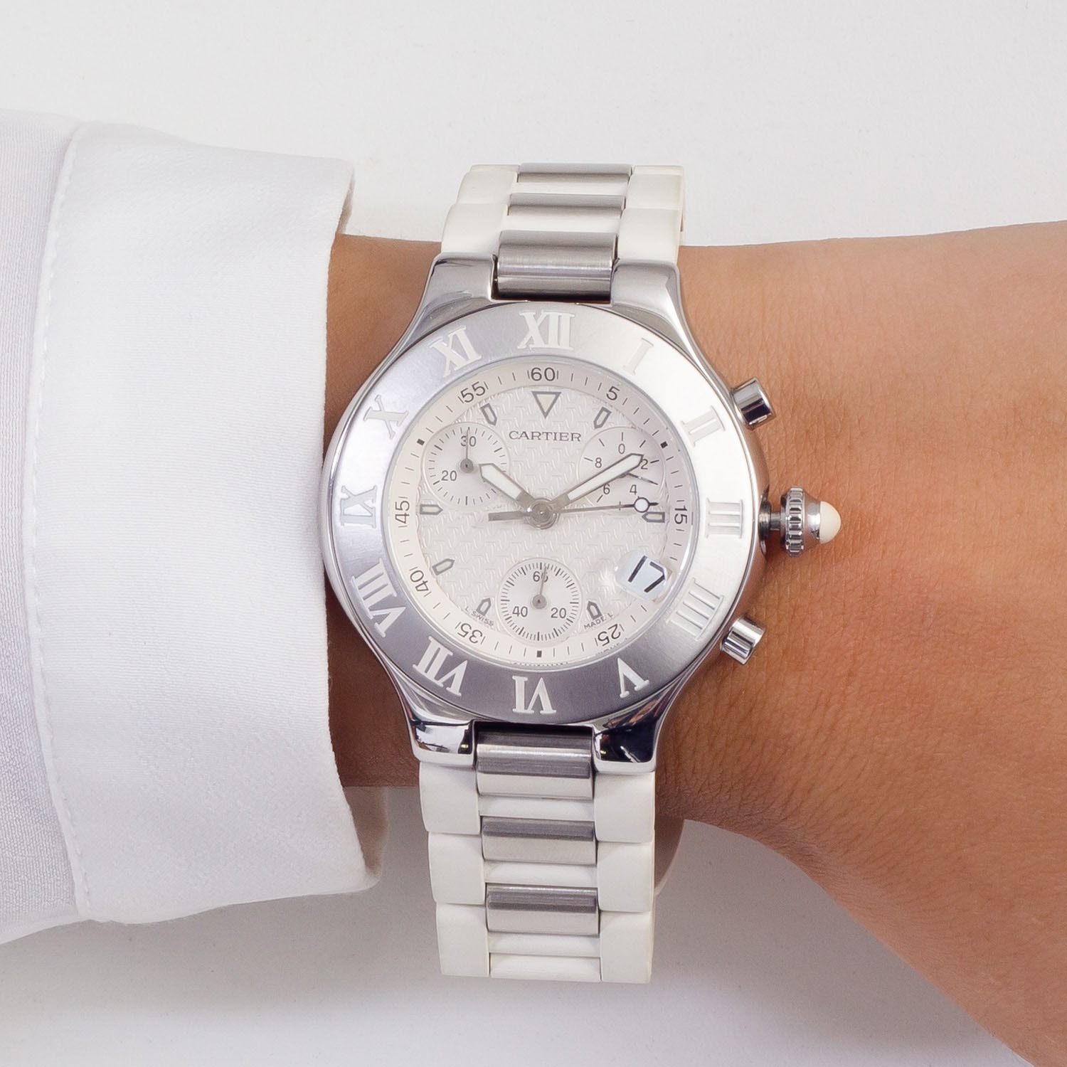 Relógio CARTIER Chronoscaph 21 Quartz