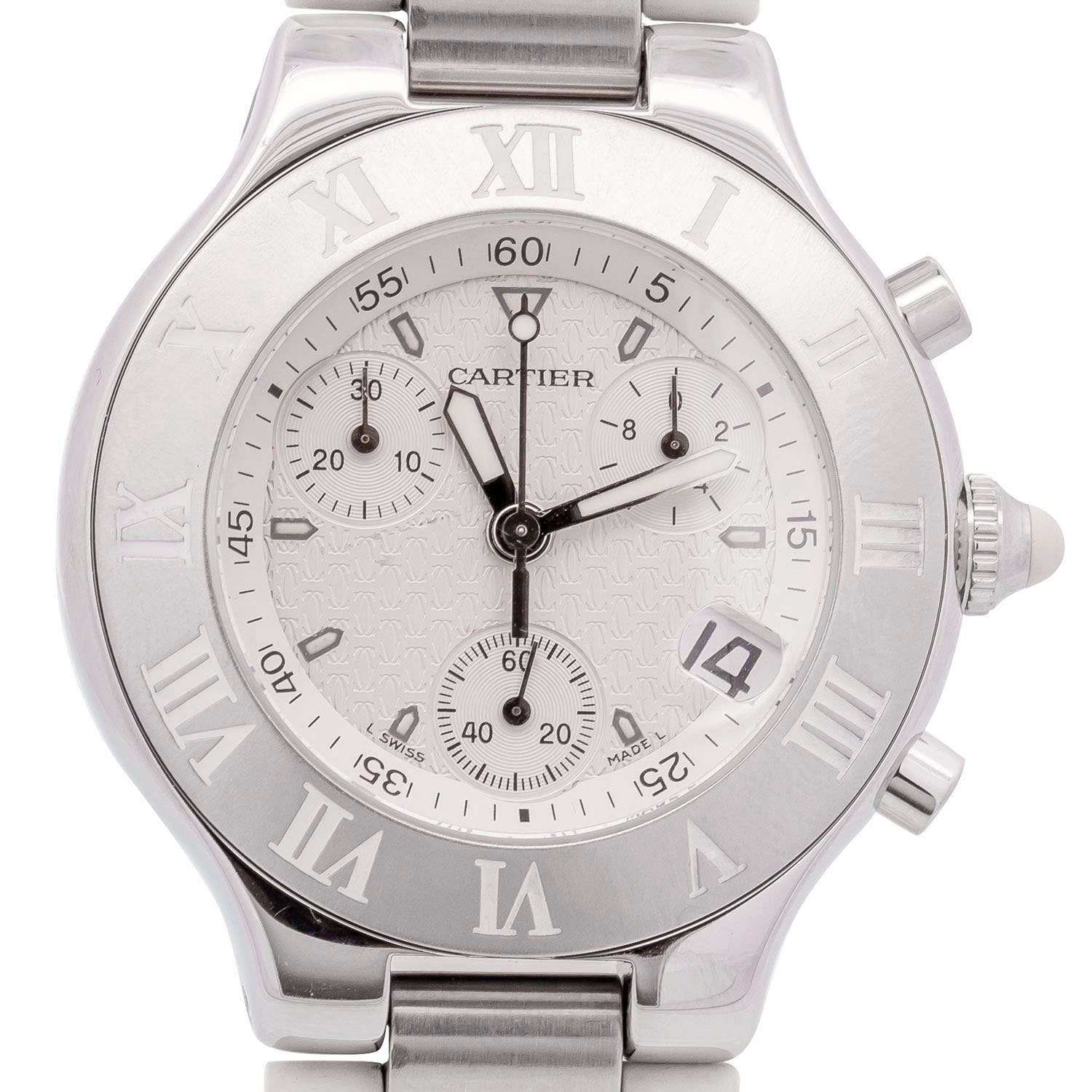 Relógio CARTIER Chronoscaph 21 Quartz