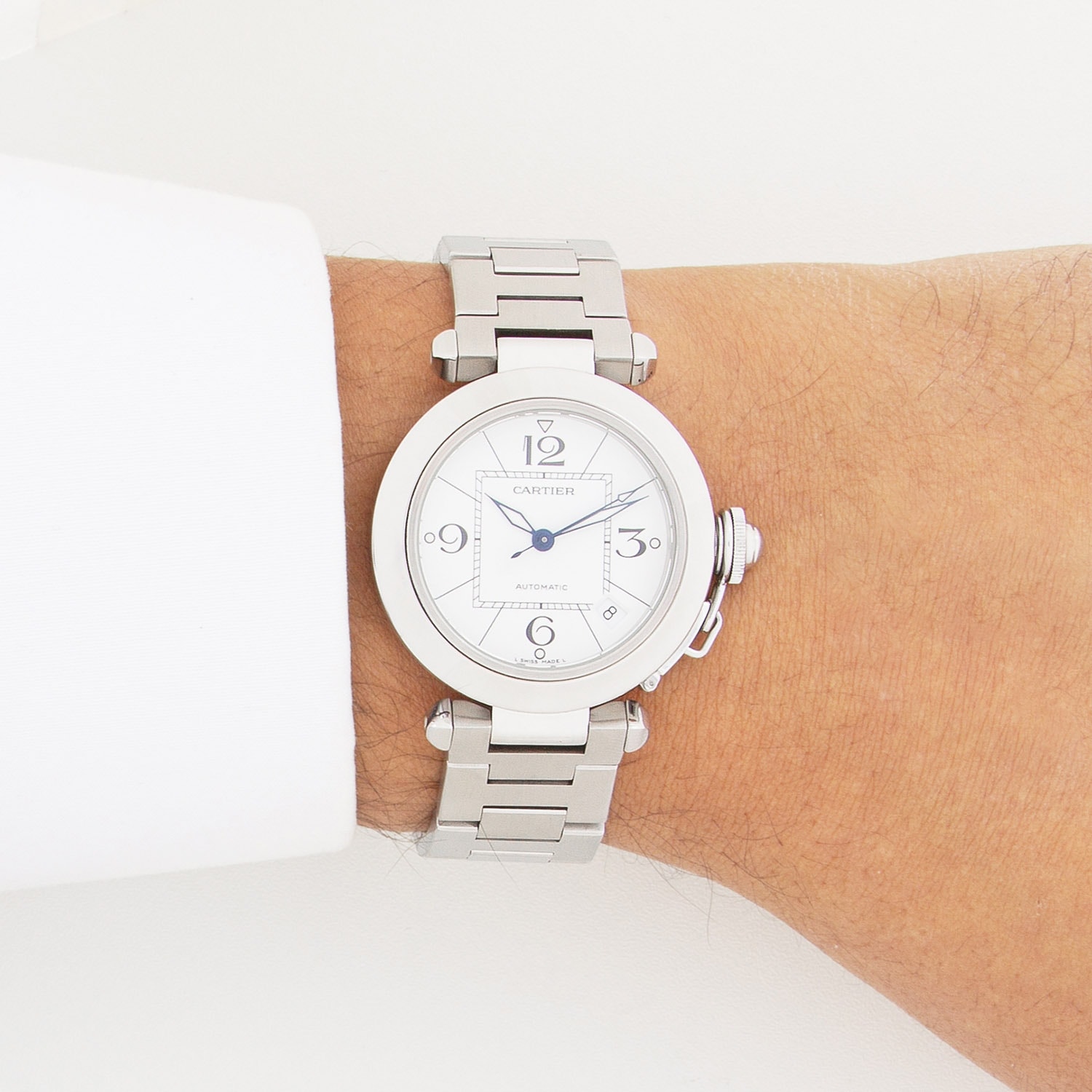 C*t様 Cartier Pasha Automatic 腕時計　未整備品 Relógio Cartier Pasha C Automático