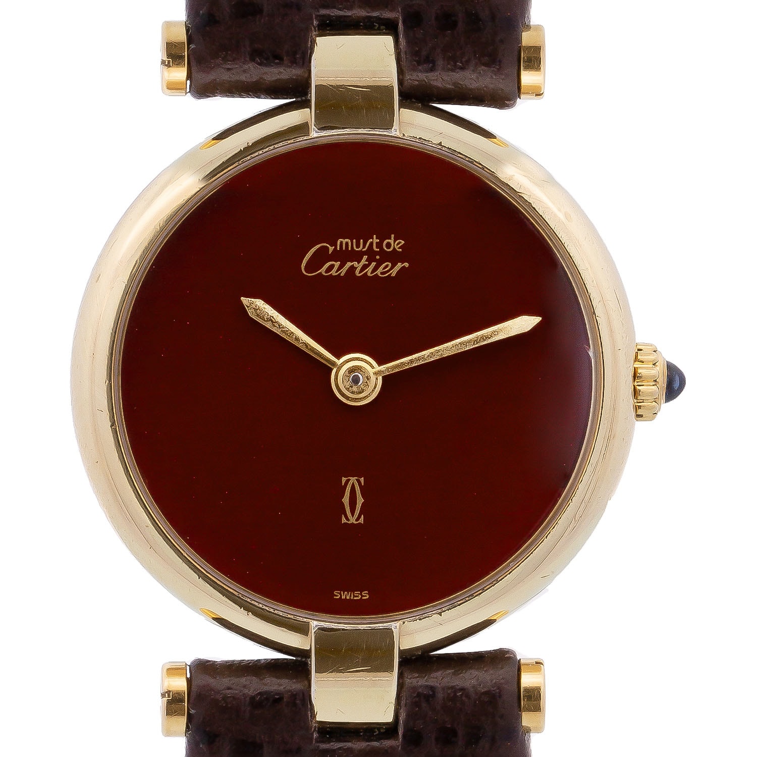 Relógio CARTIER Tank Vermeil
