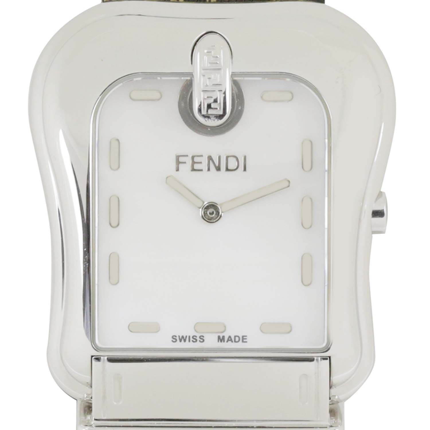 Relógio Fendi Orologi Steel Belt Style com pulseira original Relógio Fendi Orologi Steel Belt Style com pulseira original
