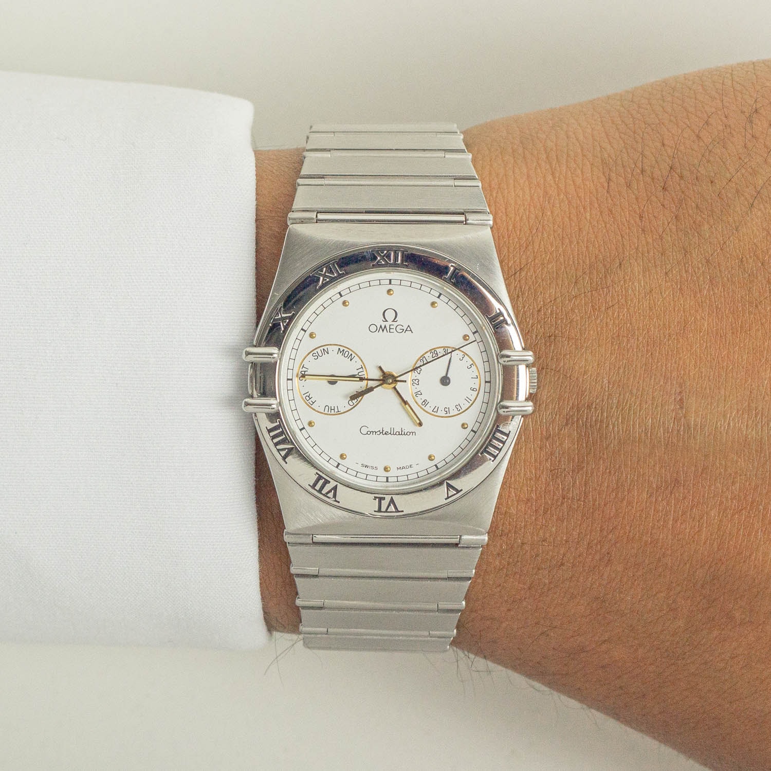 Relógio OMEGA Constellation Day-Date Quartz