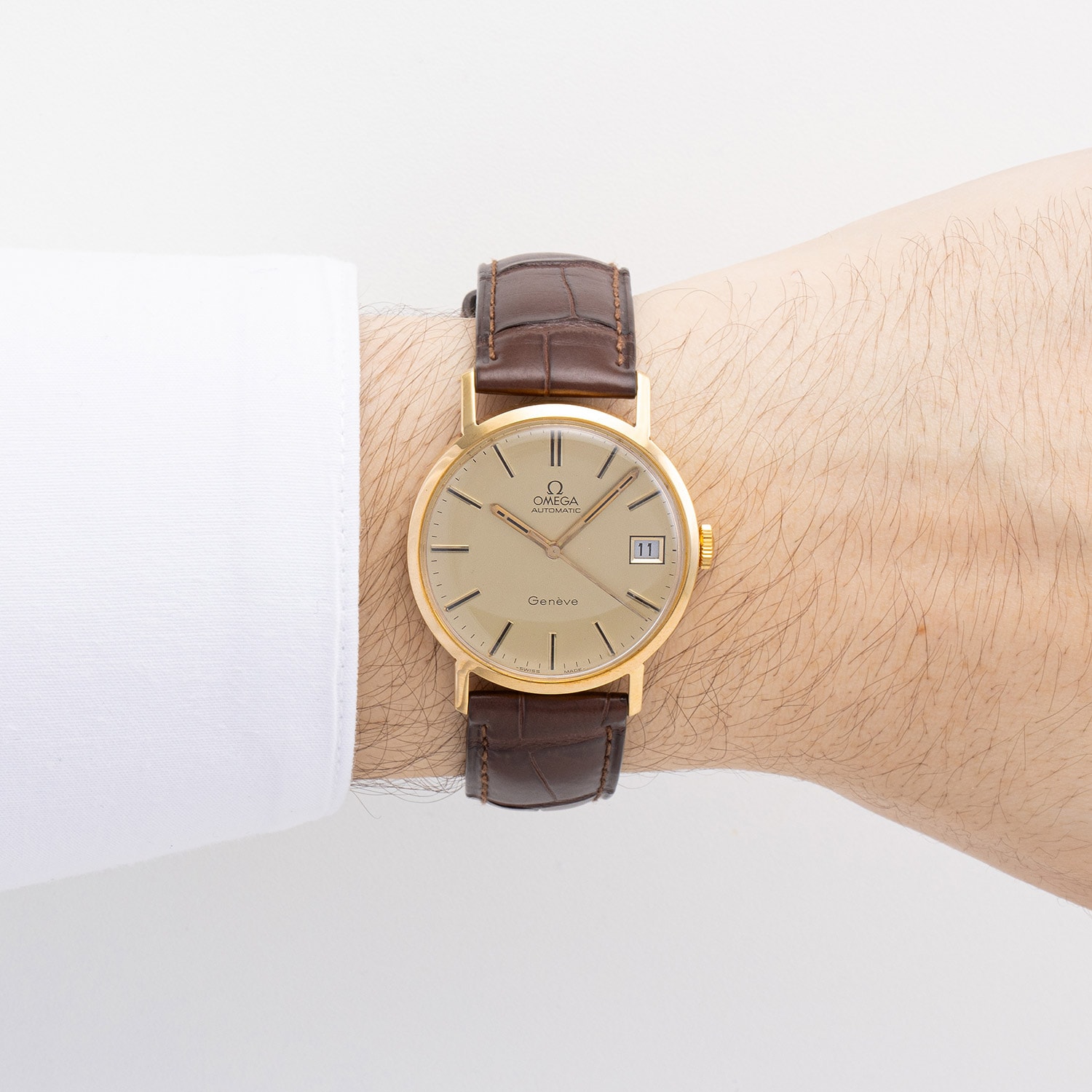 Relógio OMEGA Genève Automático Gold 18k