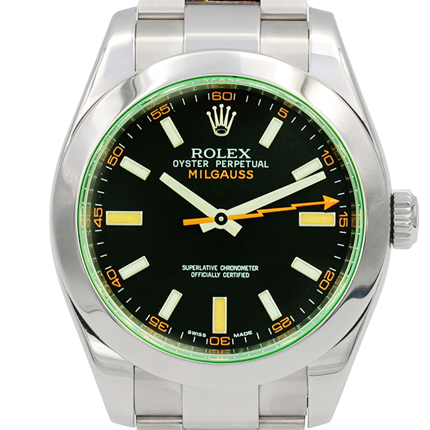 Relógio ROLEX Milgauss Black Dial 40mm