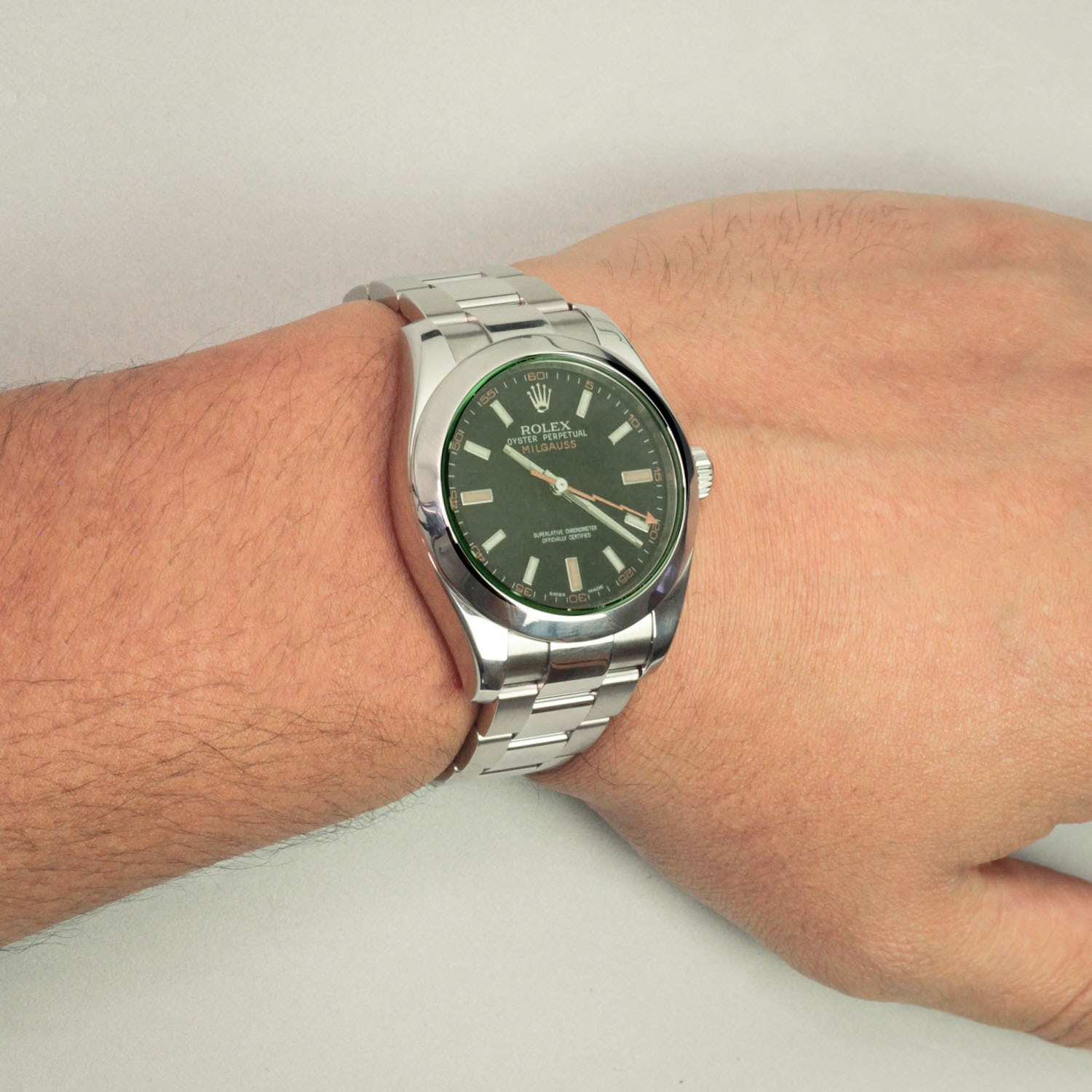 Relógio ROLEX Milgauss Black Dial 40mm