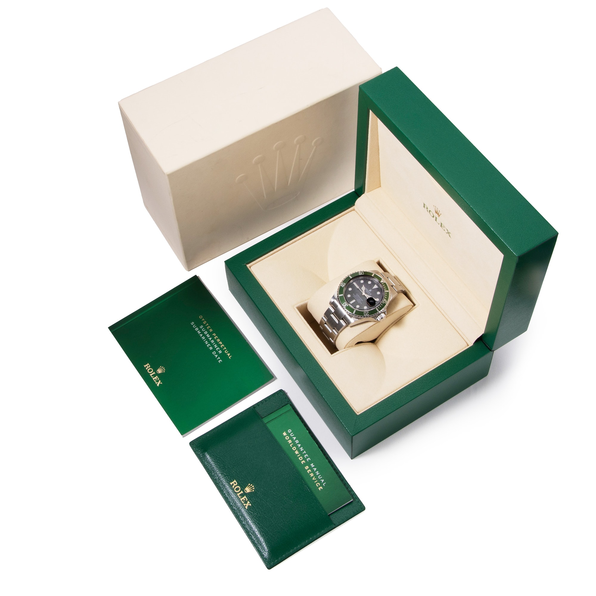 Relógio Rolex Submariner Date Kermit 50th Anniversary