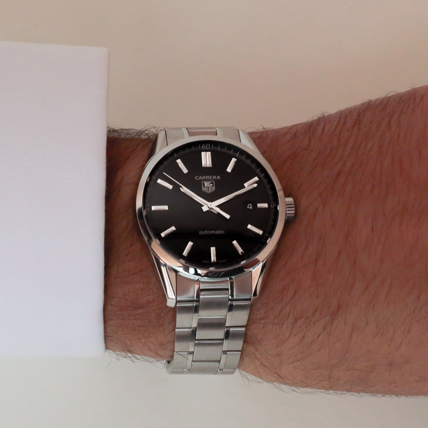 TAG Heuer Carrera Calibre 5 自動巻き腕時計 TAG Heuer Carrera Calibre 5 Basically new, worn twice & lives