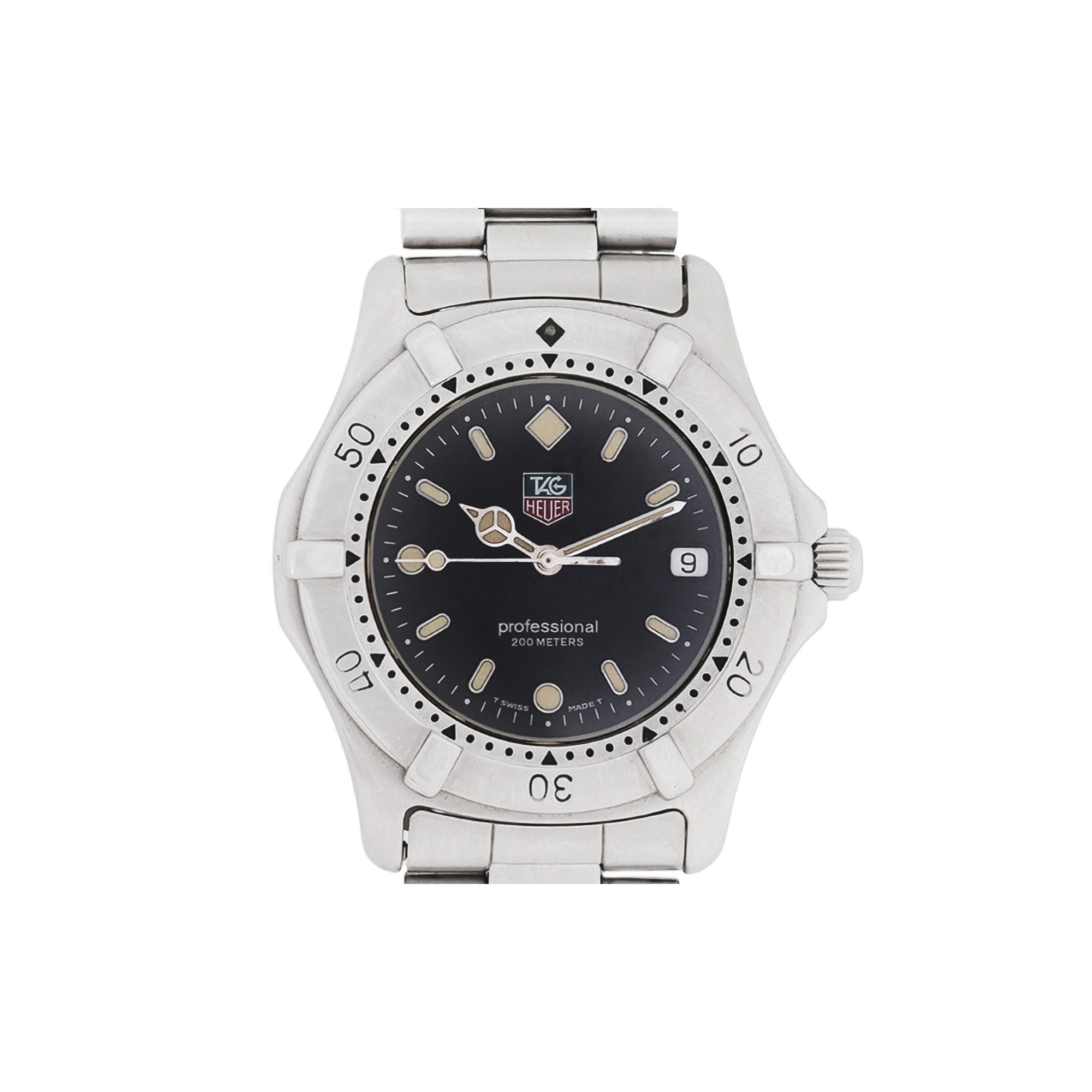 Montre TAG Heuer Professional 2000 962.006 - Plongeur Suisse Quartz - Occasion