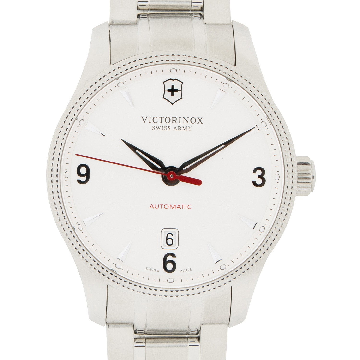 Victorinox Swiss Army Alliance Sport Crono – Orologio Uomo Quarzo 44mm, Cassa Acciaio E Quadrante Nero, Cinturino In Pelle Marrone